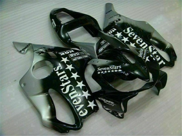 Carenado Moto CBR 600 F4i 2001-2003 - Negro Plata SevenStarss