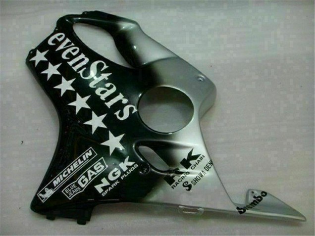 Carenado Moto CBR 600 F4i 2001-2003 - Negro Plata SevenStarss