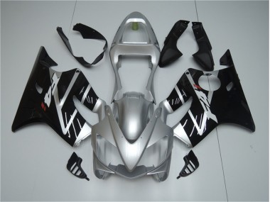 Carenado Moto CBR 600 F4i 2001-2003 - Plata Negro