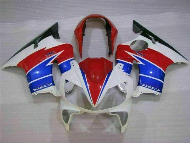 Carenado Moto CBR 600 F4i 2004-2007 - Blanco Rojo Carenado Moto CBR 600 F4i 2004-2007 - Blanco Rojo