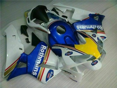 Carenado Moto CBR 600 RR 2003-2004 - Azul Blanco Rothmans