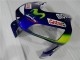 Carenado Moto CBR 600 RR 2003-2004 - Azul Verde Movistar Castrol Carenado Moto CBR 600 RR 2003-2004 - Azul Verde Movistar Castrol