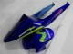 Carenado Moto CBR 600 RR 2003-2004 - Azul Verde Movistar Castrol Carenado Moto CBR 600 RR 2003-2004 - Azul Verde Movistar Castrol