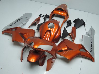 Carenado Moto CBR 600 RR 2003-2004 - Naranja Plata