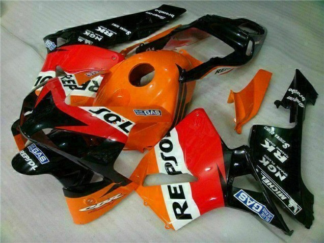 Carenado Moto CBR 600 RR 2003-2004 - Naranja Repsol Carenado Moto CBR 600 RR 2003-2004 - Naranja Repsol