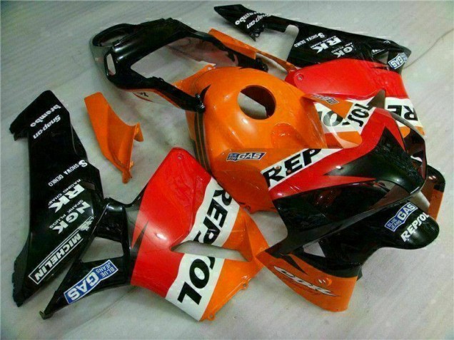 Carenado Moto CBR 600 RR 2003-2004 - Naranja Repsol Carenado Moto CBR 600 RR 2003-2004 - Naranja Repsol