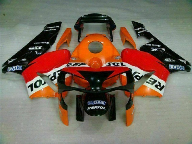 Carenado Moto CBR 600 RR 2003-2004 - Naranja Repsol Carenado Moto CBR 600 RR 2003-2004 - Naranja Repsol