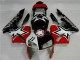 Carenado Moto CBR 600 RR 2003-2004 - Negro Blanco 11 Carenado Moto CBR 600 RR 2003-2004 - Negro Blanco 11