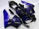 Carenado Moto CBR 600 RR 2003-2004 - Negro con Azul Llama Carenado Moto CBR 600 RR 2003-2004 - Negro con Azul Llama
