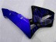 Carenado Moto CBR 600 RR 2003-2004 - Negro con Azul Llama Carenado Moto CBR 600 RR 2003-2004 - Negro con Azul Llama