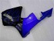 Carenado Moto CBR 600 RR 2003-2004 - Negro con Azul Llama Carenado Moto CBR 600 RR 2003-2004 - Negro con Azul Llama
