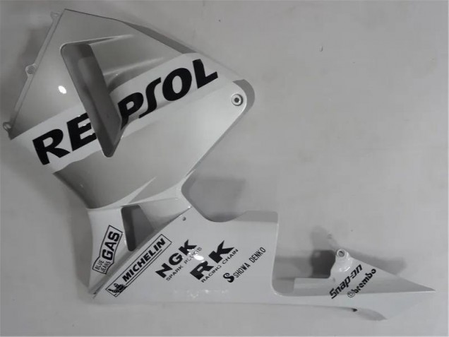 Carenado Moto CBR 600 RR 2003-2004 - Plata Blanco Negro Repsol Carenado Moto CBR 600 RR 2003-2004 - Plata Blanco Negro Repsol