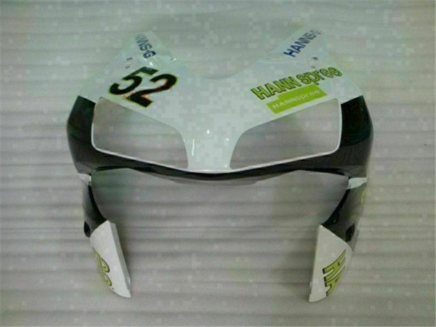 Carenado Moto CBR 600 RR 2003-2004 - Verde Blanco Negro Carenado Moto CBR 600 RR 2003-2004 - Verde Blanco Negro