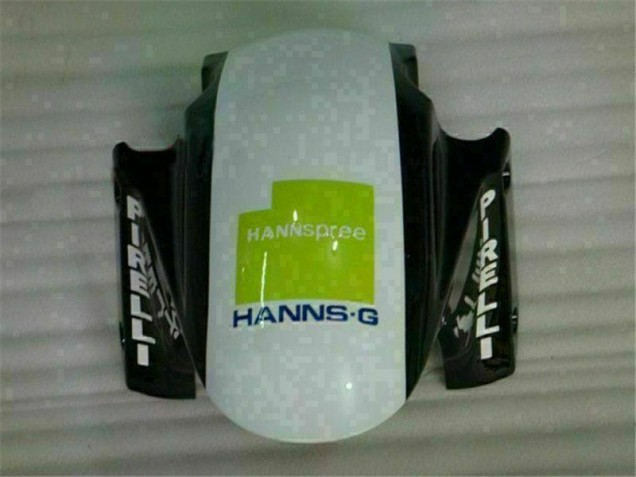 Carenado Moto CBR 600 RR 2003-2004 - Verde Blanco Negro Carenado Moto CBR 600 RR 2003-2004 - Verde Blanco Negro
