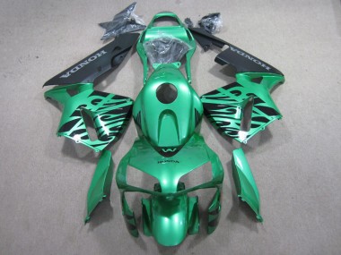 Carenado Moto CBR 600 RR 2003-2004 - Verde Negro