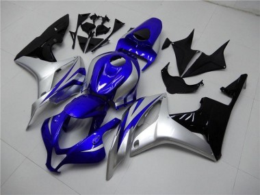 Carenado Moto CBR 600 RR 2007-2008 - Azul Plata Negro