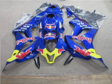 Carenado Moto CBR 600 RR 2007-2008 - Azul Red Bull