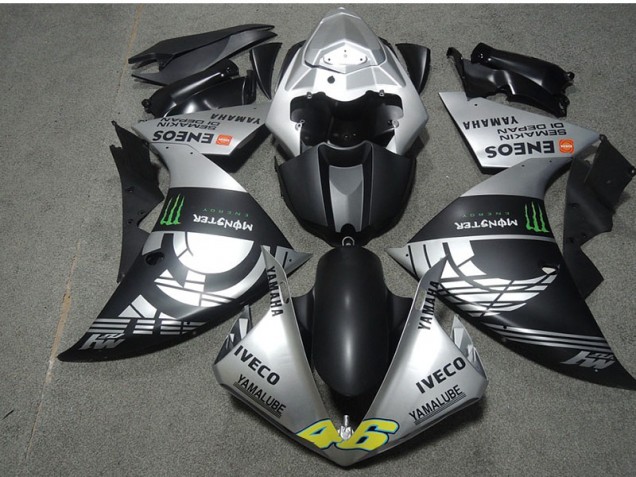 Carenado Moto CBR 600 RR 2007-2008 - Negro Plata Monster IVECO 46