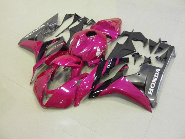 Carenado Moto CBR 600 RR 2007-2008 - Rosa Gris Carrera Carenado Moto CBR 600 RR 2007-2008 - Rosa Gris Carrera