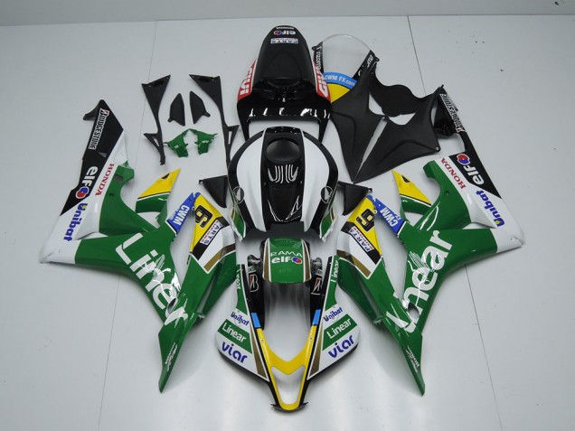 Carenado Moto CBR 600 RR 2007-2008 - Verde Liner Carenado Moto CBR 600 RR 2007-2008 - Verde Liner