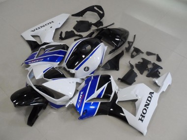 Carenado Moto CBR 600 RR 2013-2021 - Azul Negro Blanco Estilo OEM