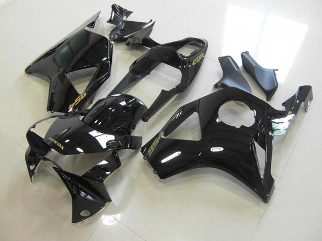 Carenado Moto CBR 900 RR 954 2002-2003 - Negro Oro Calcomanías Carenado Moto CBR 900 RR 954 2002-2003 - Negro Oro Calcomanías