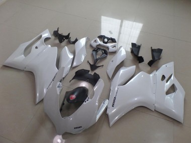 Carenado Moto Ducati 1199 2011-2014 - Blanco Perla