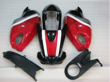 Carenado Moto Ducati Monster 696 2008-2012 - Negro Rojo 796