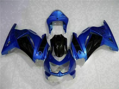 Carenado Moto EX250 2008-2012 - Azul Negro
