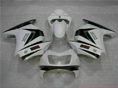 Carenado Moto EX250 2008-2012 - Blanco Negro