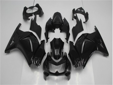 Carenado Moto EX250 2008-2012 - Brillante Negro