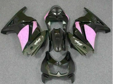 Carenado Moto EX250 2008-2012 - Negro Rosa Ninja