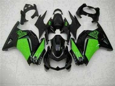 Carenado Moto EX250 2008-2012 - Negro Verde Ninja