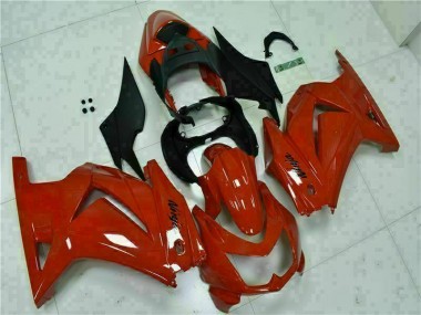 Carenado Moto EX250 2008-2012 - Rojo Negro Ninja
