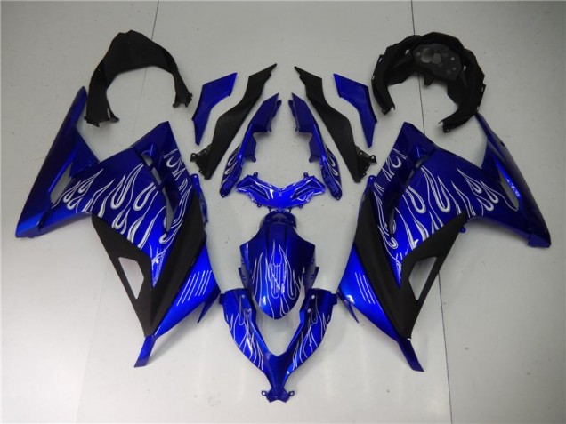 Carenado Moto EX300 2013-2016 - Azul Blanco Negro Carenado Moto EX300 2013-2016 - Azul Blanco Negro