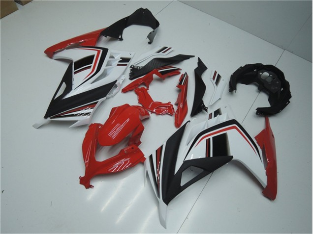 Carenado Moto EX300 2013-2016 - Rojo Blanco Negro Carenado Moto EX300 2013-2016 - Rojo Blanco Negro