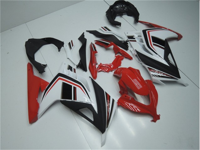 Carenado Moto EX300 2013-2016 - Rojo Blanco Negro Carenado Moto EX300 2013-2016 - Rojo Blanco Negro