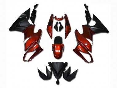 Carenado Moto EX650 2009-2011 - Rojo