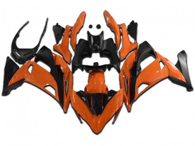 Carenado Moto EX650 2017-2019 - Naranja Negro