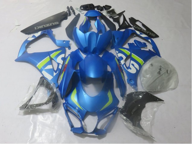 Carenado Moto GSXR 1000 2017-2023 - Azul Lime Carenado Moto GSXR 1000 2017-2023 - Azul Lime