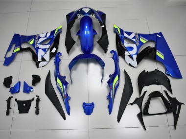 Carenado Moto GSXR 1000 2017-2023 - Blanco Verde