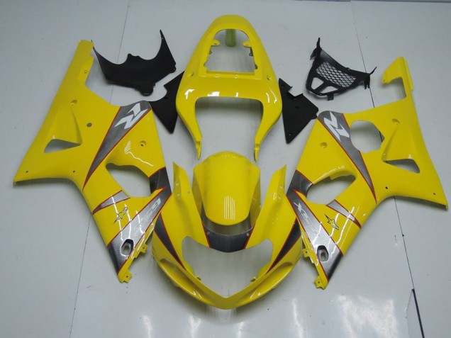 Carenado Moto GSXR 1000 K1 2000-2002 - Amarillo & Gris Carenado Moto GSXR 1000 K1 2000-2002 - Amarillo & Gris