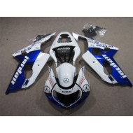 Carenado Moto GSXR 1000 K1 2000-2002 - Azul Blanco Jordan Motul