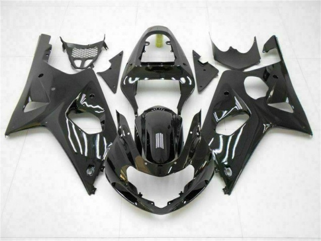 Carenado Moto GSXR 1000 K1 2000-2002 - Brillante Negro Carenado Moto GSXR 1000 K1 2000-2002 - Brillante Negro