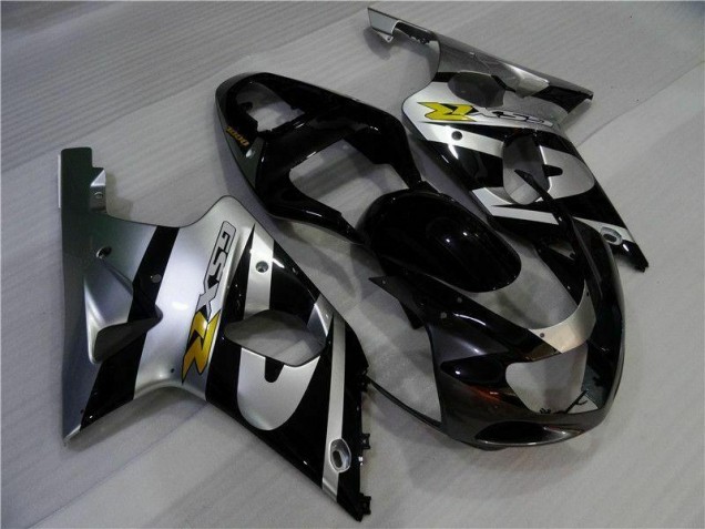 Carenado Moto GSXR 1000 K1 2000-2002 - Plata Negro Carenado Moto GSXR 1000 K1 2000-2002 - Plata Negro