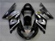 Carenado Moto GSXR 1000 K1 2000-2002 - Plata Negro Carenado Moto GSXR 1000 K1 2000-2002 - Plata Negro