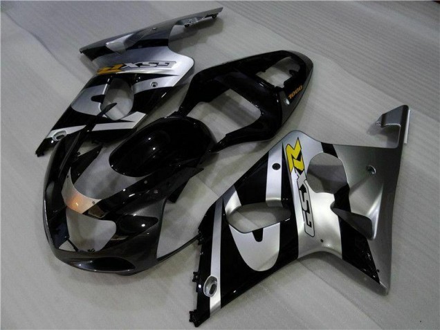 Carenado Moto GSXR 1000 K1 2000-2002 - Plata Negro Carenado Moto GSXR 1000 K1 2000-2002 - Plata Negro
