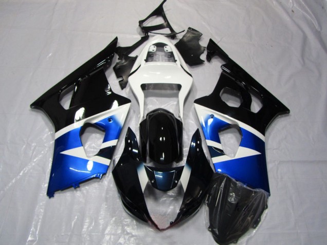 Carenado Moto GSXR 1000 K3 2003-2004 - Azul Negro Blanco Carenado Moto GSXR 1000 K3 2003-2004 - Azul Negro Blanco