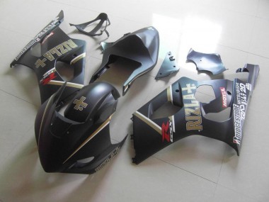 Carenado Moto GSXR 1000 K3 2003-2004 - Negro Mate Rizla Carrera