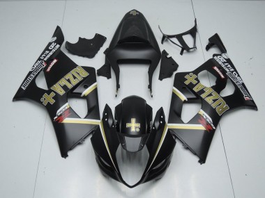 Carenado Moto GSXR 1000 K3 2003-2004 - Negro Mate Rizla